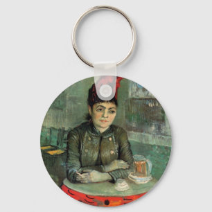 Agostina Segatori, Cafe du Tambourin av Van Gogh Nyckelring