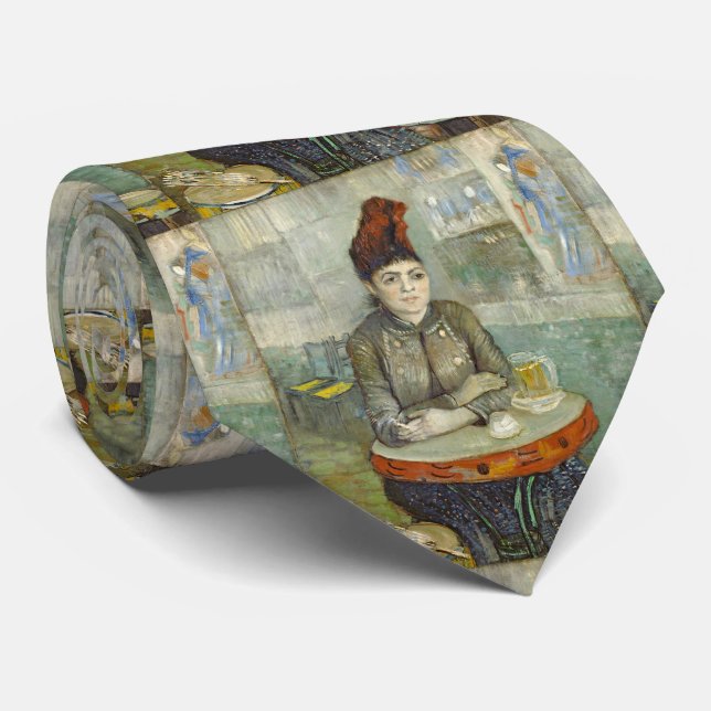 Agostina Segatori i Cafe du Tambourin av Van Gogh  Slips (Rullad)