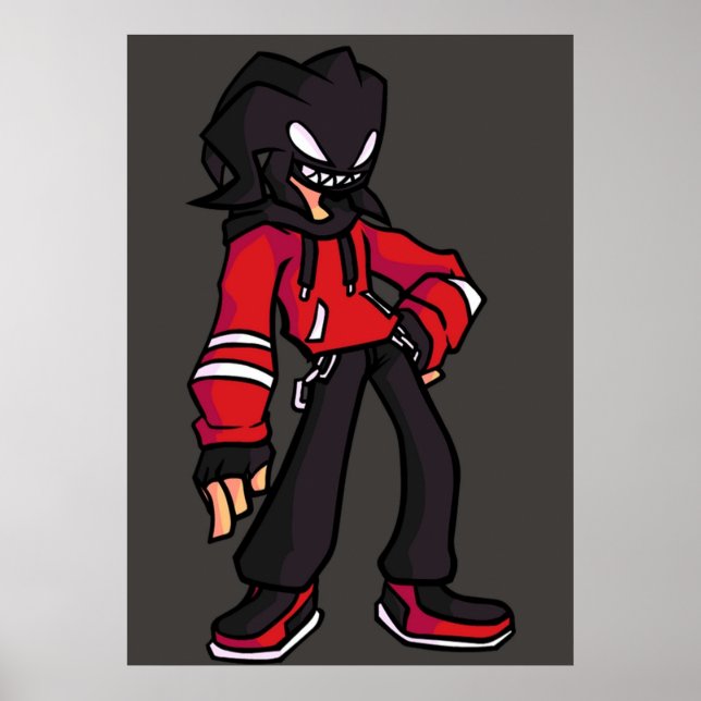 Agoti FNF Fredag Night Funkin Poster (Framsidan)