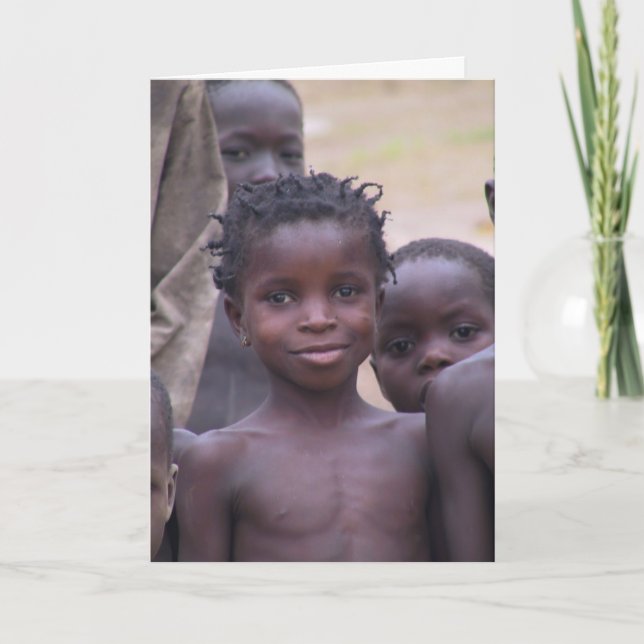 Agou Fie flicka Helgkort (Framsida)