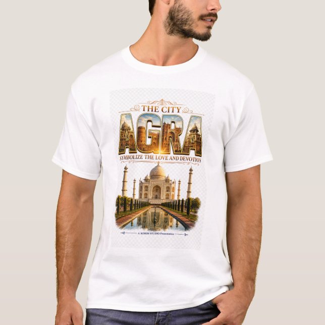 "AGRA" Designerade T-Shirts  (Framsida)