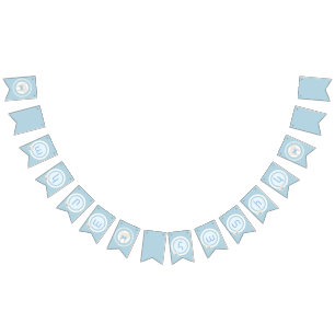 Agra Hadig-Blue Armenian brev Vimplar