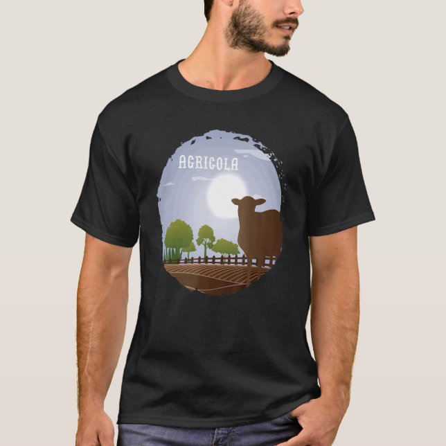 Agricola  Board Game  Tabletop Gaming Clothing T Shirt (Framsida)
