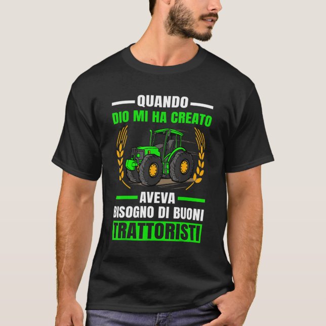 Agriculture Coupons Tractor Tractor T Shirt (Framsida)
