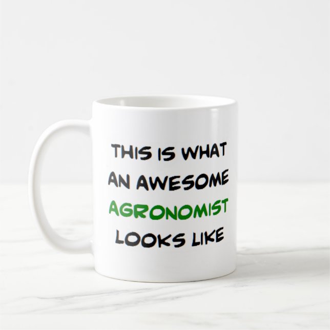 agronomist, fantastisk kaffemugg (Vänster)