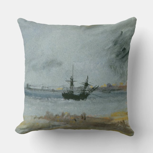 Aground frakt för Joseph Mallord William turner |, Kudde (Framsida)