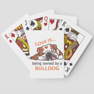 Ägs av en bulldog casinokort