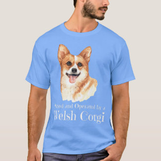 Ägs och drivs av en Welsh Corgi Hund996 T Shirt