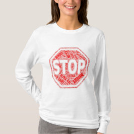 AGS - STOP - LÅNGÄRMAD T-SHIRT