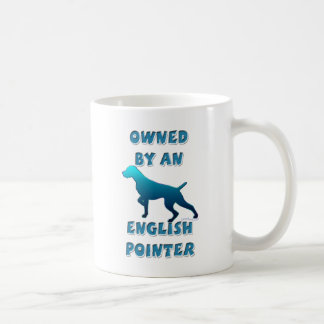 Ägt av en engelsk pekare kaffemugg