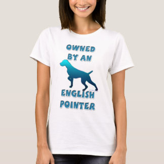 Ägt av en engelsk pekare t-shirt