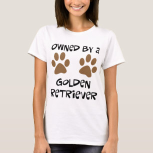 Ägt av en guld- Retriever T-shirt