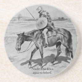 Agua för Nadie digadesta ingen beberé - Quijote Underlägg