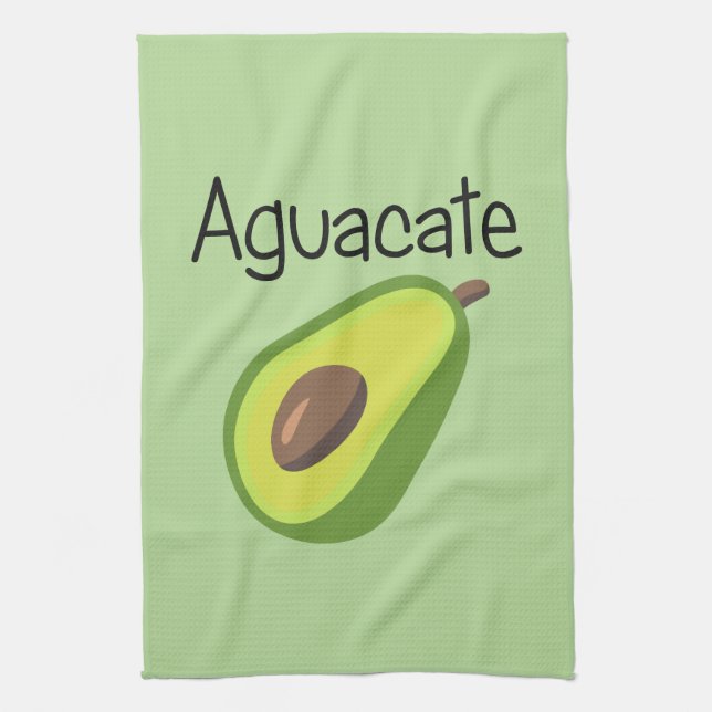 Aguacate (avokado) kökshandduk (Vertikal)