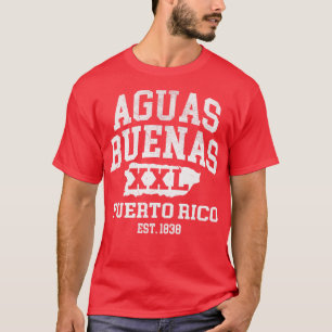 Aguas Buenas Puerto Rico XXL Athletic design 1 T Shirt