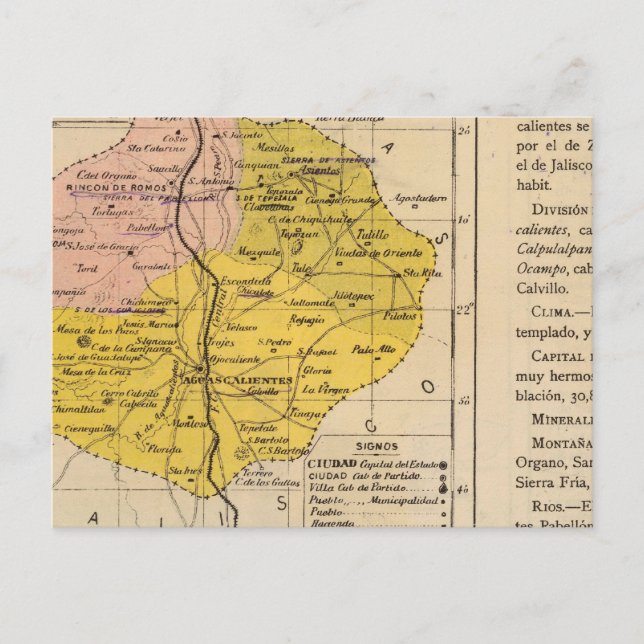 Aguascalientes, Mexiko 2 Vykort (Framsida)