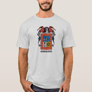 Aguascalientes (stat) jackande av arm - MEXICO T Shirt