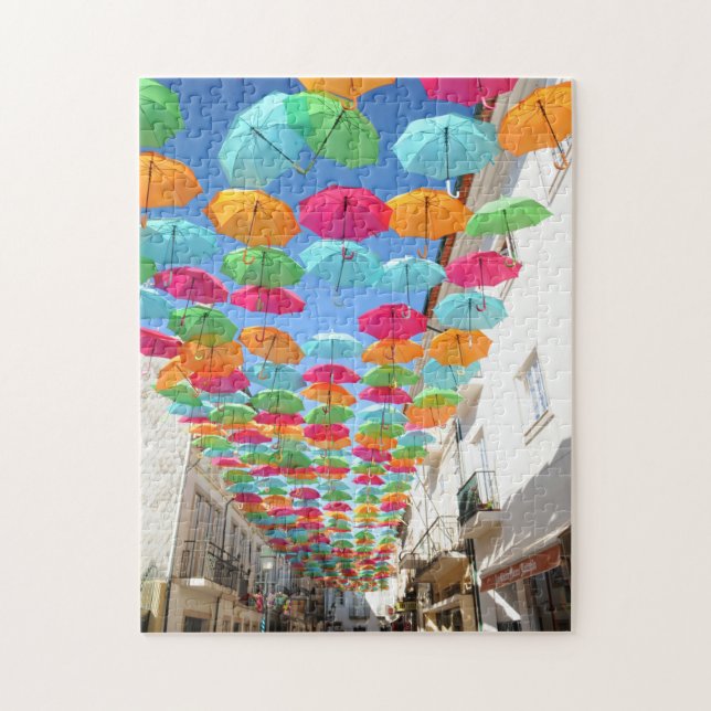 Agueda Parbrella Himlar-Portugal Pussel (Vertikal)