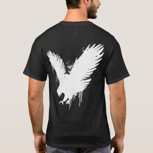 águila grafiteada tee shirt (Baksida)