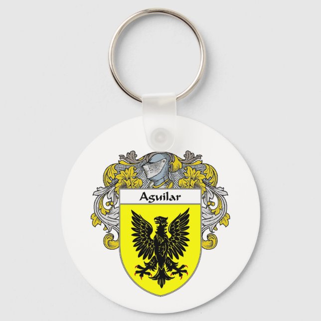Aguilar Jackar av Arm (Mantled) Nyckelring (Framsida)