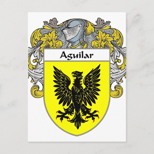 Aguilar Jackar av Arm (Mantled) Vykort (Framsida)