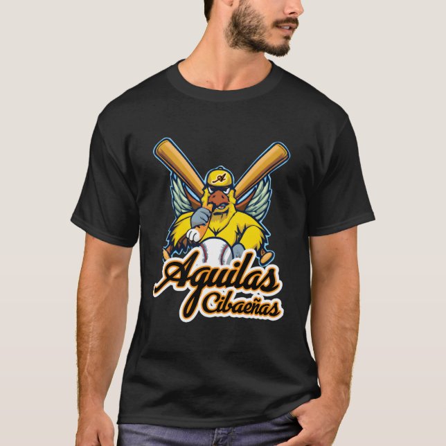 Aguilas Cibaenas Aguilucho Dominikanska republiken T Shirt (Framsida)