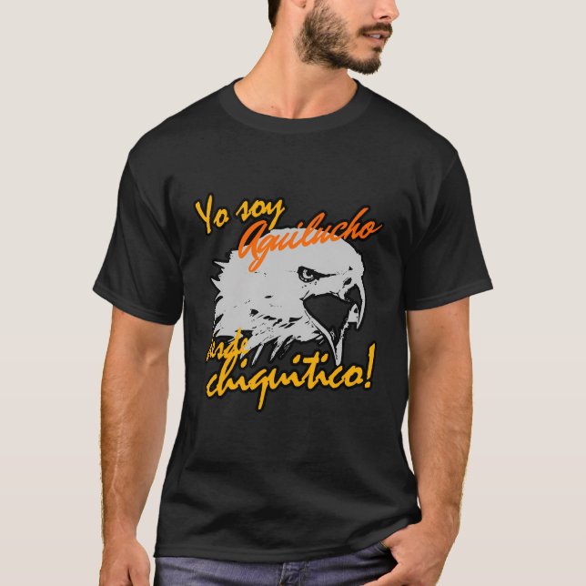Aguilucho Desde Chiquitico Aguilas Cibaenas Baseba T Shirt (Framsida)