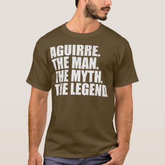 Aguirre-familjen namn Aguirre, efternamn Aguir T Shirt