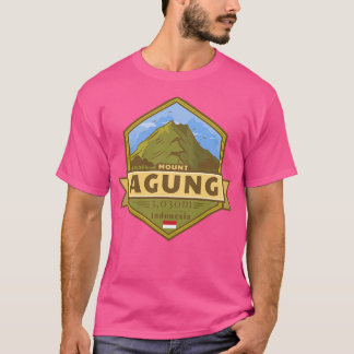 Agung Bali Indonesia Badge Active T Shirt