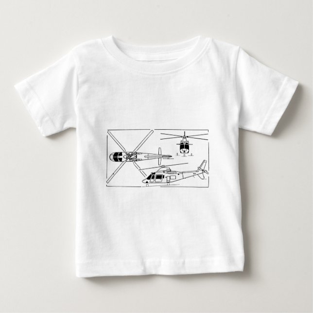 Agusta 109 t-shirt (Framsida)