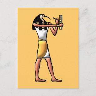 Ägypten Gott Thot egypten gud Vykort