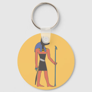Ägypten Gottheit Anubis egypten gudom Nyckelring