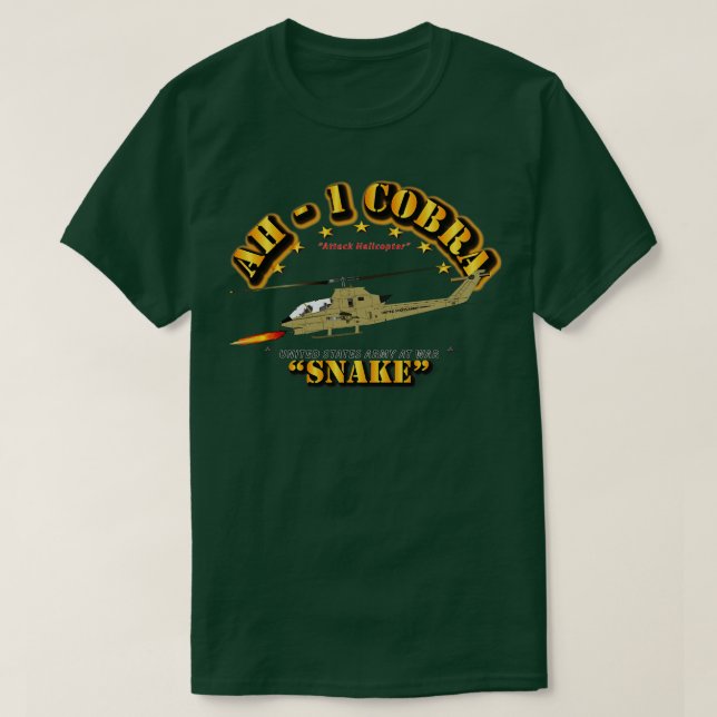 AH1 Cobra Snake T Shirt (Design framsida)