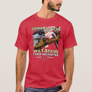 AH64 Apache-attackhelikopter T Shirt