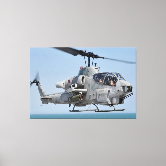 AH-1 W TOPPEN COBRA 40 x 60 Canvastryck (Framsida)
