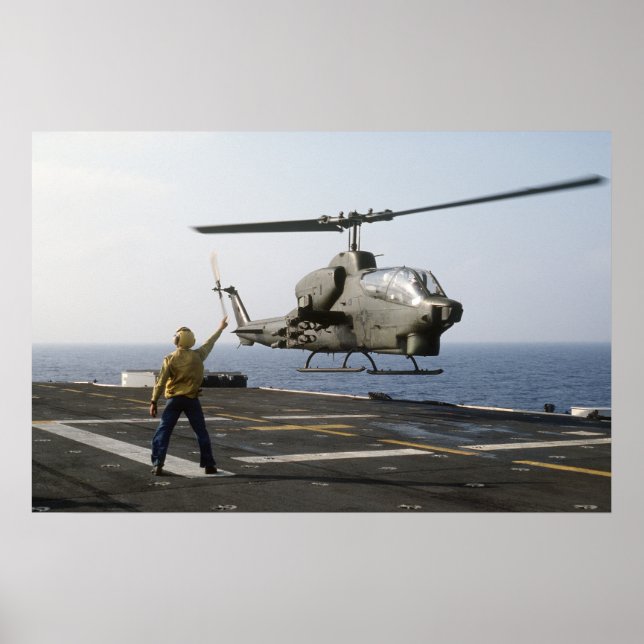 AH-1T Sea Cobra Poster (Framsidan)