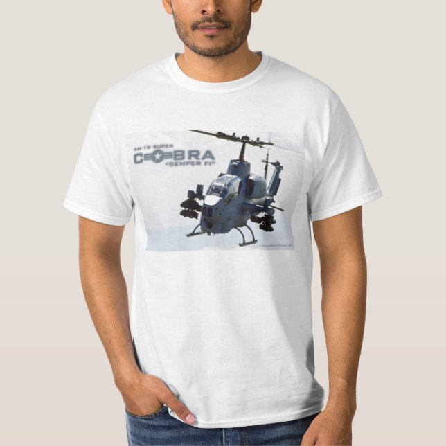 AH-1W Supercobra Shirt T (Framsida)