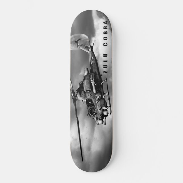 AH-1Z Viper Old School Skateboard Bräda 18 Cm (Framsida)