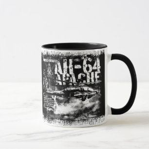AH-64 Apache 11 oz Ringer Mugg