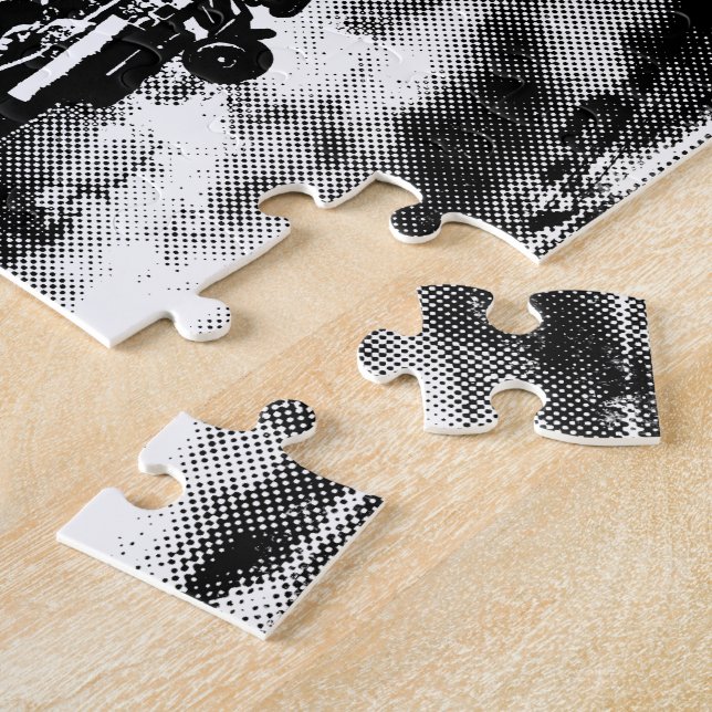 AH-64 Apache 8x10 Photo Puzzle med Gift Box Pussel (Sidan)