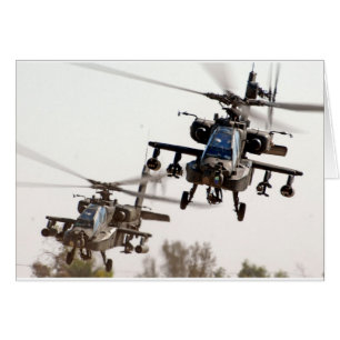 AH-64 Apache Hälsningskort