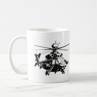 Ah 64 Apache Helicopter Kaffemugg