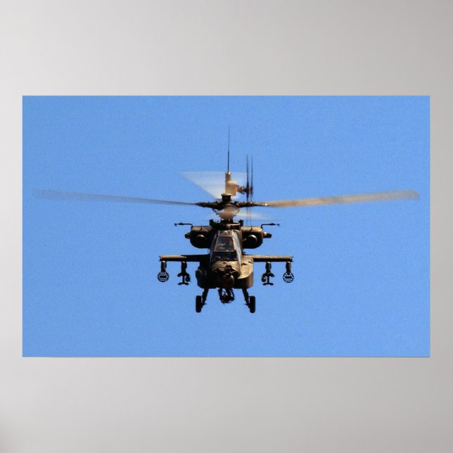 AH-64 Apache Poster (Framsidan)
