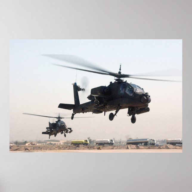 AH-64 Apache Poster (Framsidan)