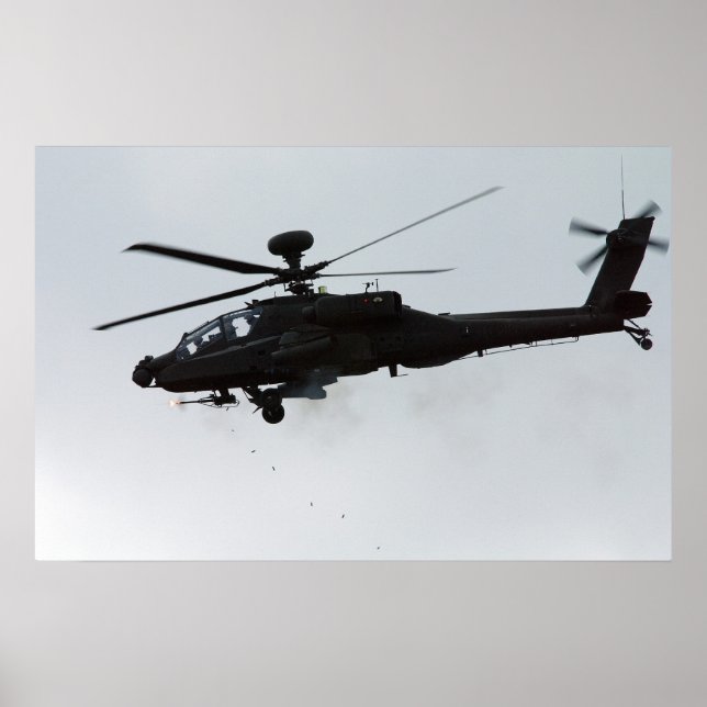 AH-64 Apache Poster (Framsidan)