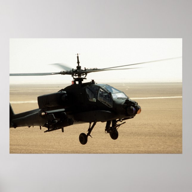 AH-64 Apache Poster (Framsidan)