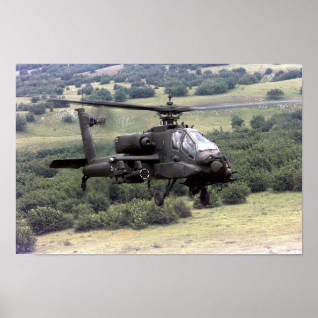 AH-64 Apache Poster (Framsidan)