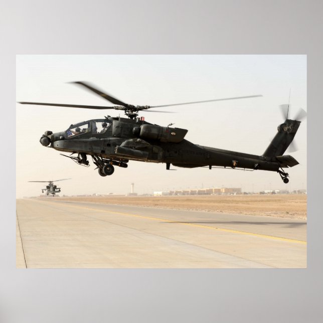 AH-64 Apache Poster (Framsidan)