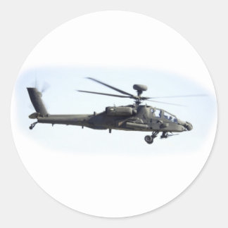 AH-64 Apache Runt Klistermärke
