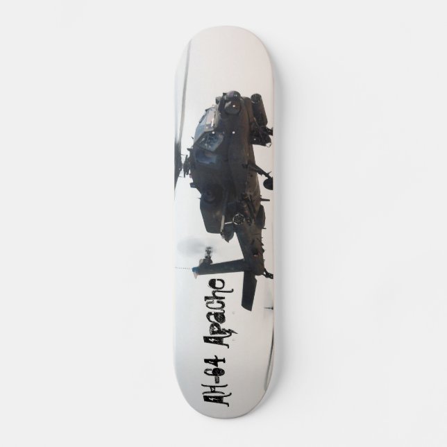 AH-64 Apache Skateboard Bräda 19,5 Cm (Framsida)